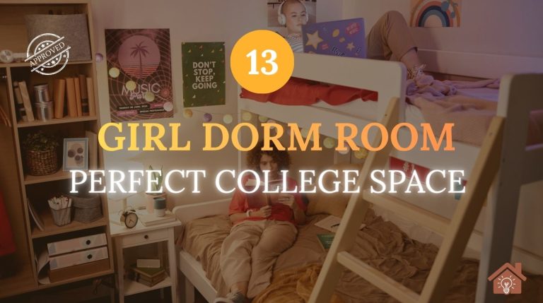 13 Cute Girl Dorm Room Ideas for the Perfect College Space