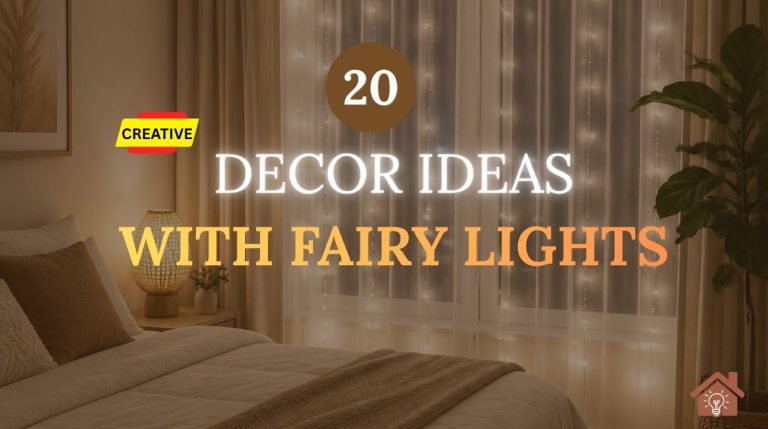 fairy lights for Small Bedroom Ideas