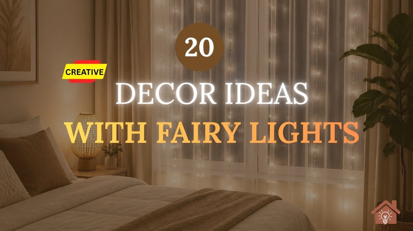 fairy lights for Small Bedroom Ideas