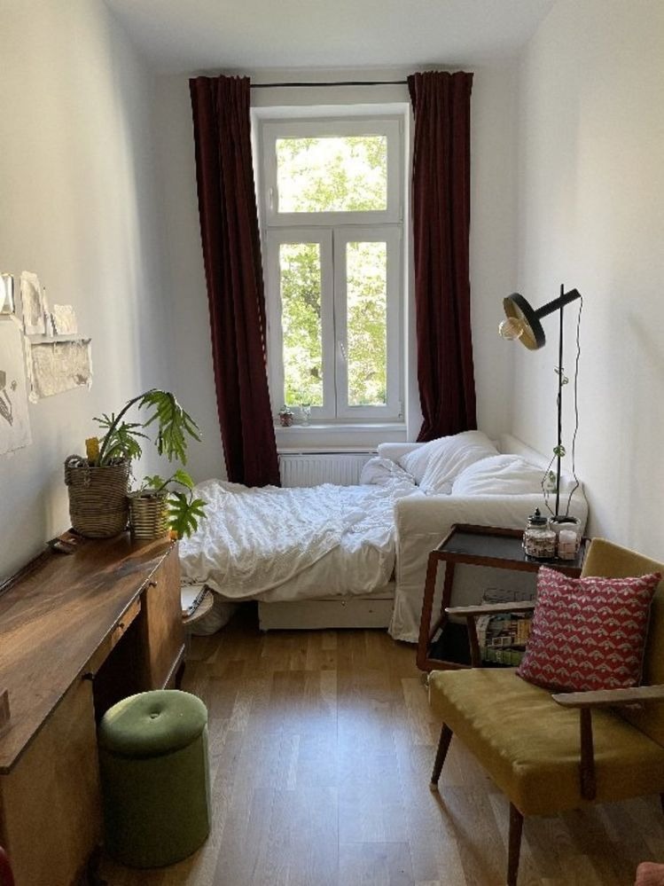 Add Curtains From Ceiling Height to Create More Space