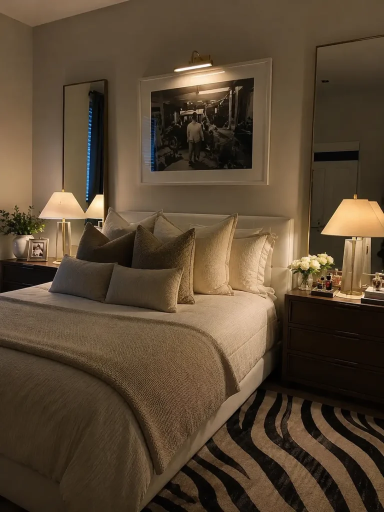 Create a Cozy Bedroom Corner With Layered Textures
