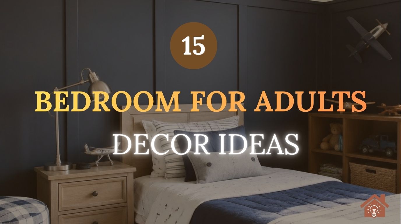 Small bedroom Wall Ideas for adults