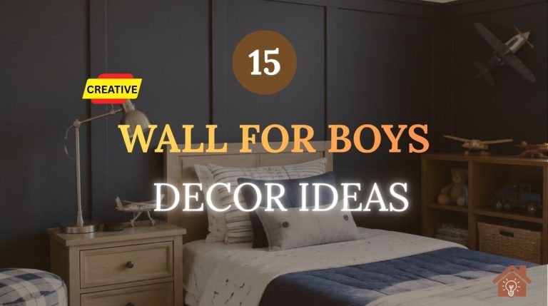 Small bedroom Wall Ideas for boys