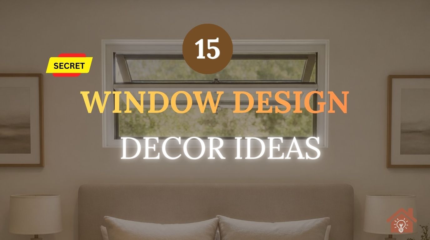 Window design Small Bedroom Ideas