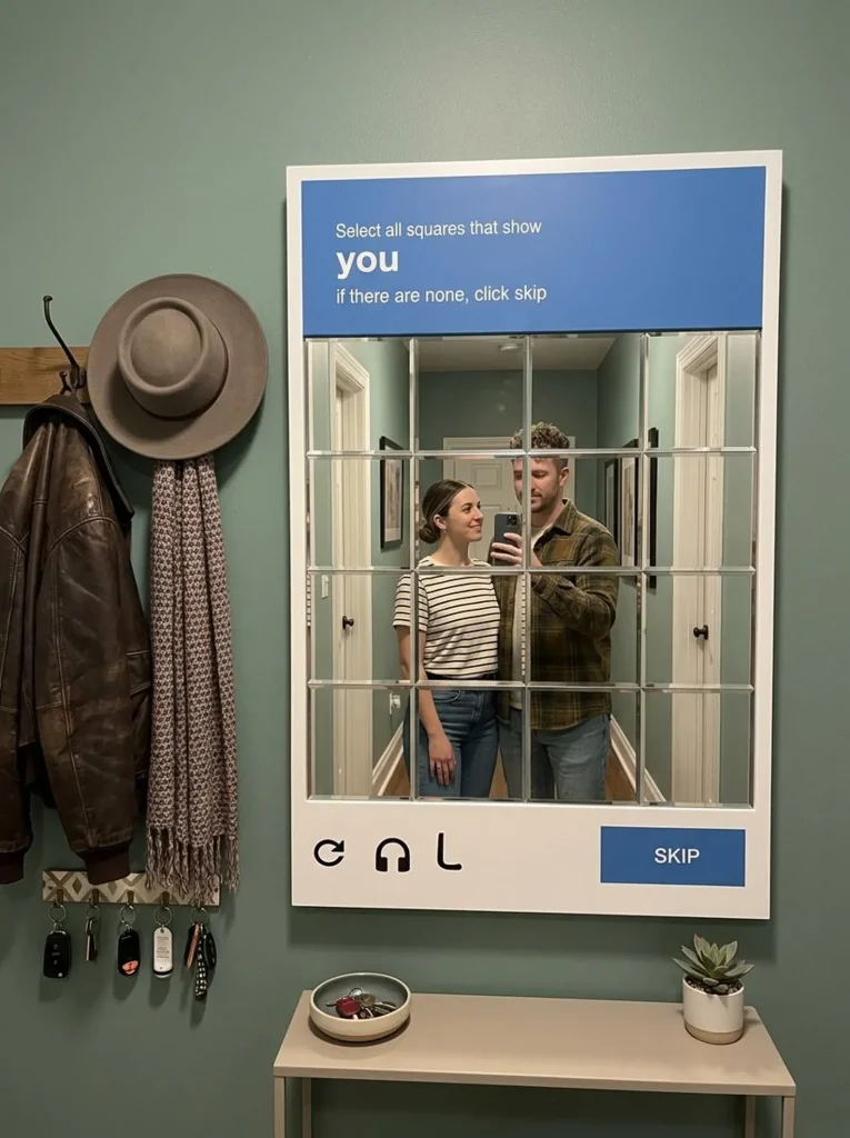 captcha mirror ideas