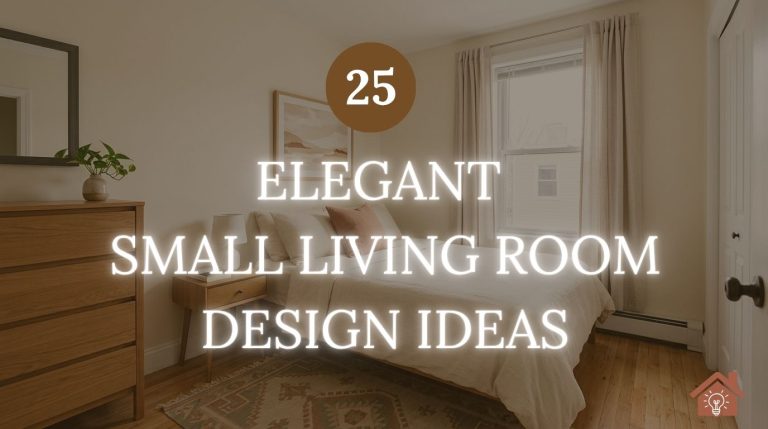 Elegant Small Living Room Design Ideas