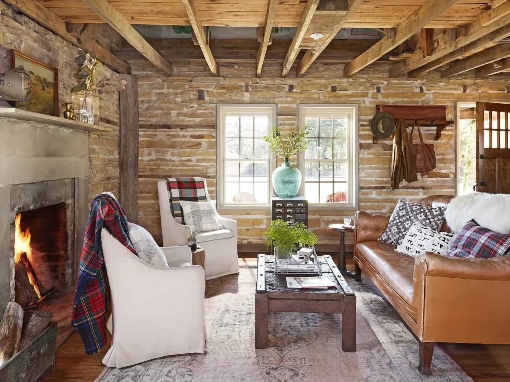 Rustic-Small-Living-Room