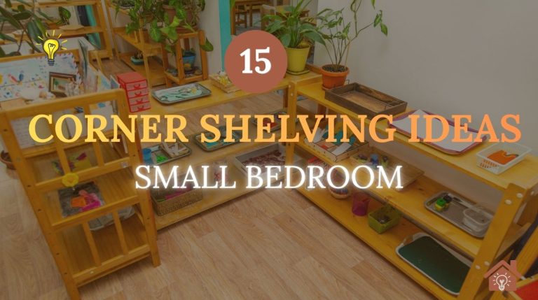 Small Bedroom Corner Shelving Ideas for Smart Storage
