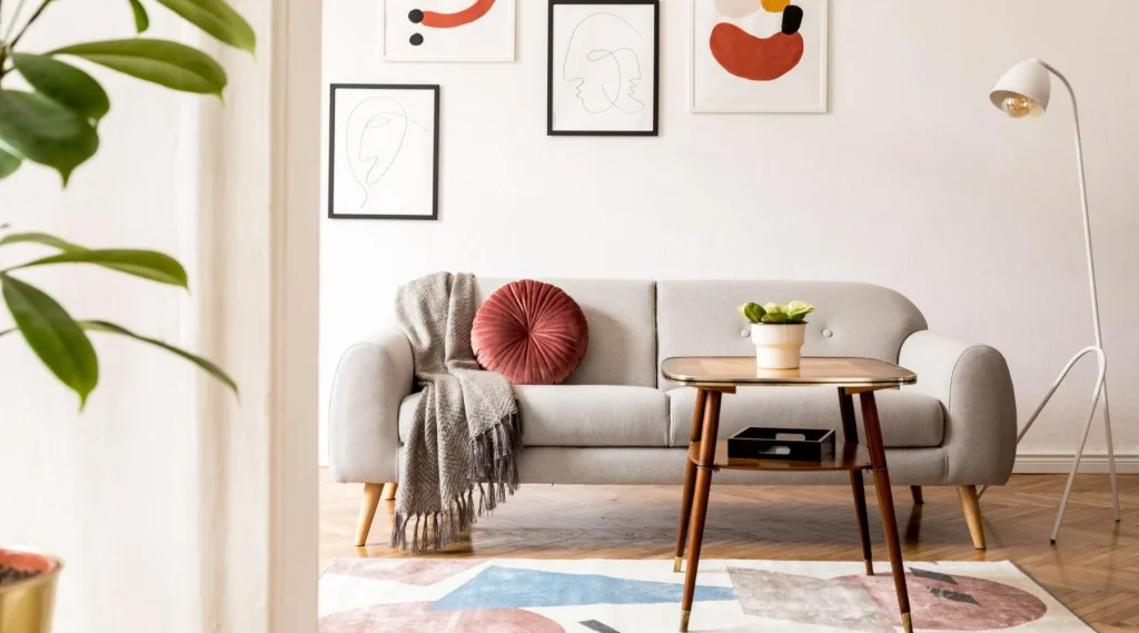 Small-living-room-calm-space-with-art-and-minimal-furniture