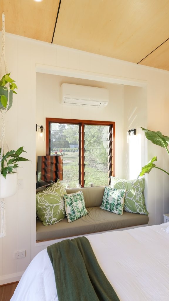 Recess a Window Seat Into the Wall for a Built-In Lounge