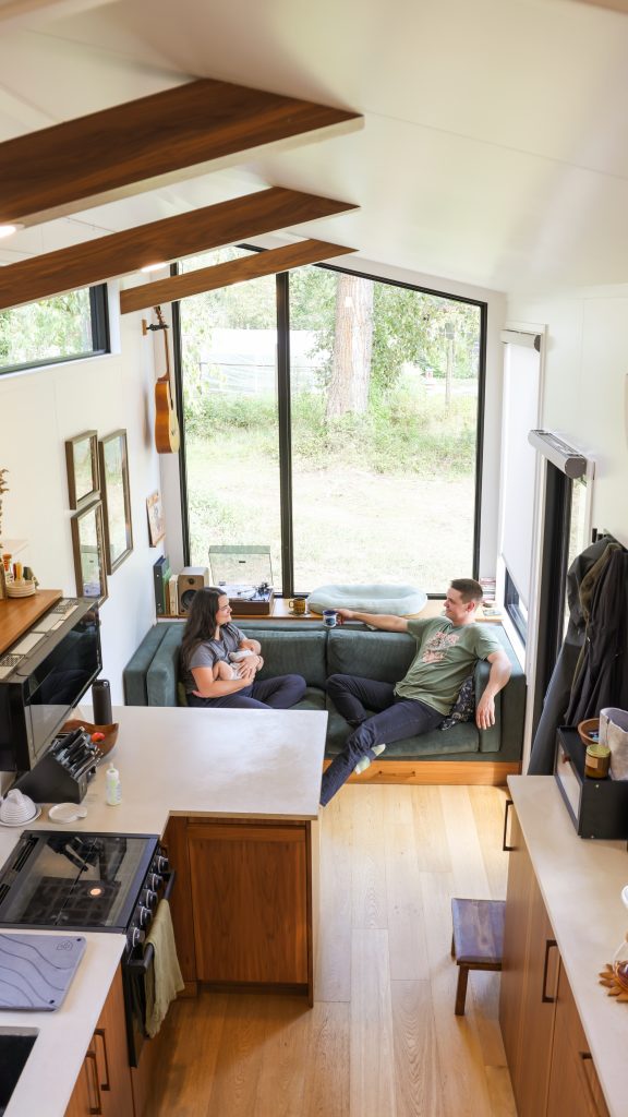 Put the Sofa Under a Window Wall and Let the View Be the Art