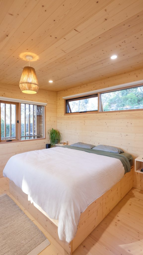Run High Windows Above the Furniture to Save Wall Space